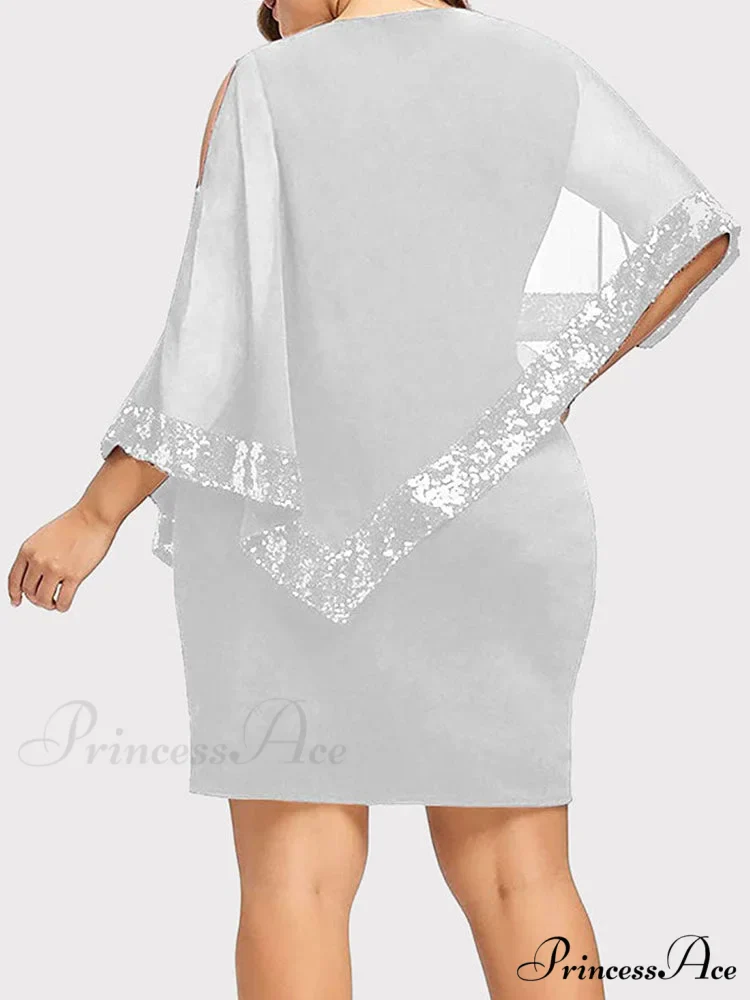 Cold Shoulder Long Trendy Sleeve Knit Top - Image 12