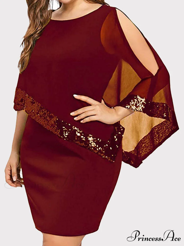 Cold Shoulder Long Trendy Sleeve Knit Top - Image 15
