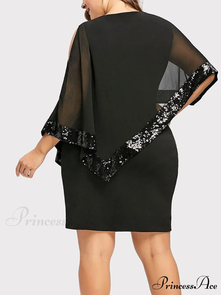Cold Shoulder Long Trendy Sleeve Knit Top - Image 9