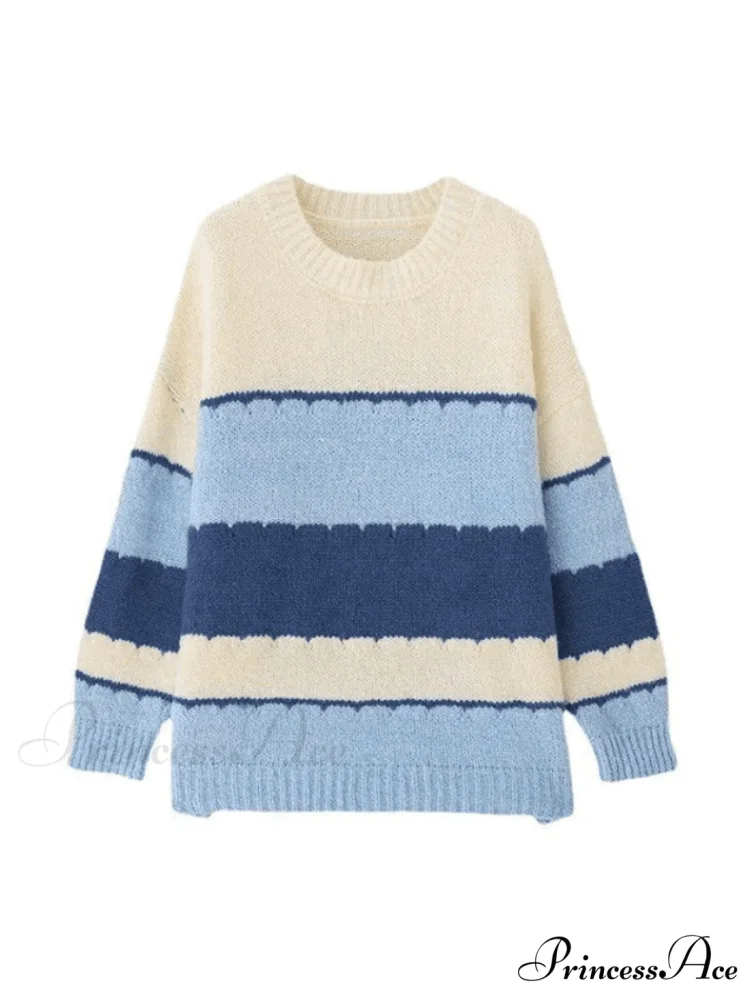 Color Block Striped Trendy Long Sleeve Bolero Cardigan - Image 3