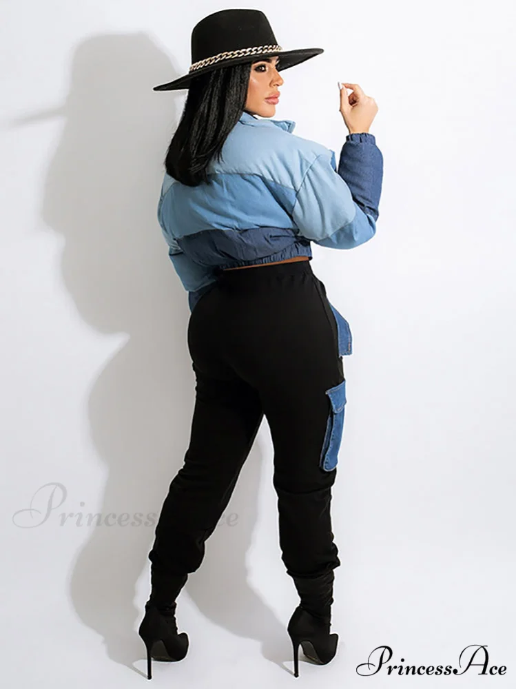 Color Block Graceful Sweater Cardigan - Image 4