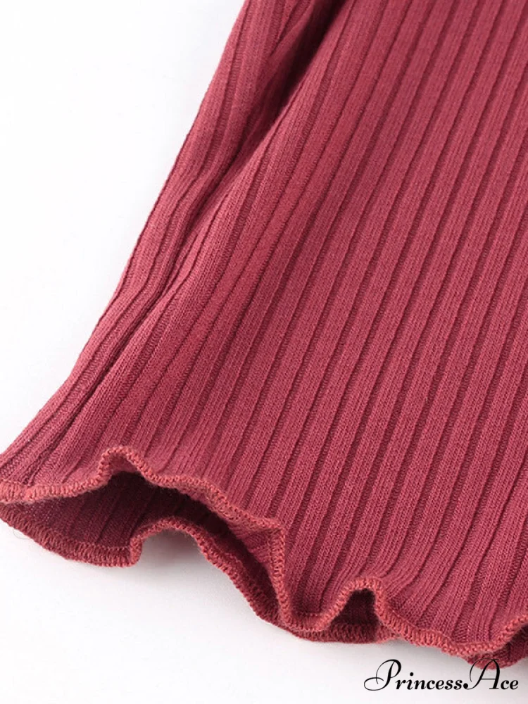 Contrast Trim Graceful Pullover Sweater - Image 6