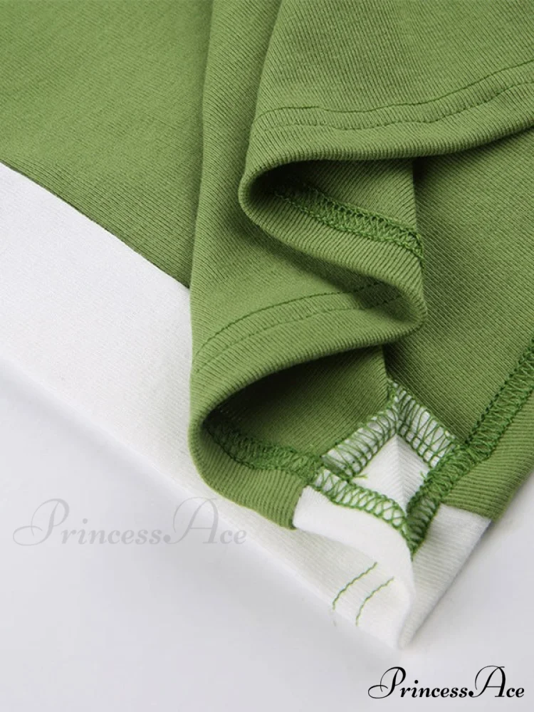Contrast Trim Rib-Knit Trendy Crop Cami Top - Image 6