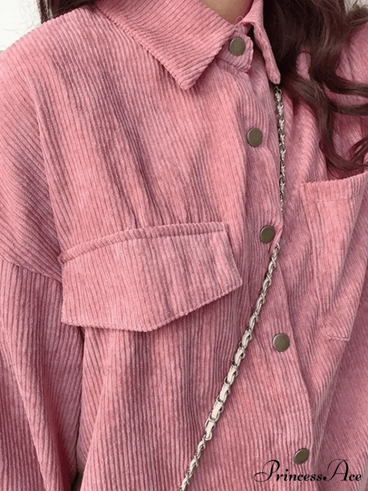 Coral Velvet Graceful Open Front Coat - Image 6