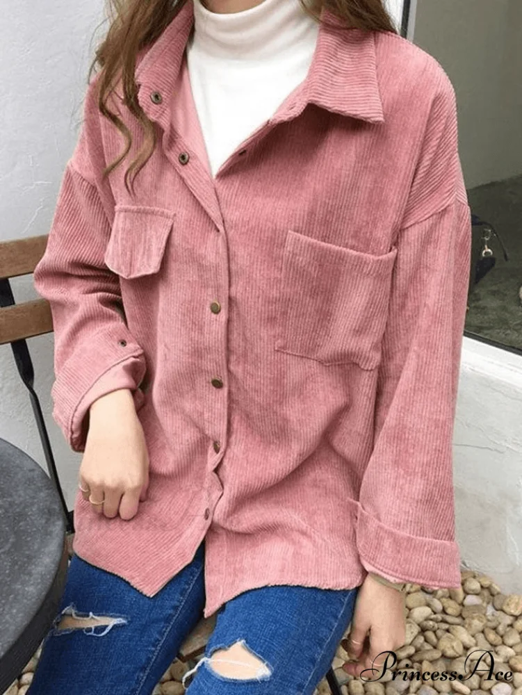 Coral Velvet Graceful Open Front Coat - Image 7