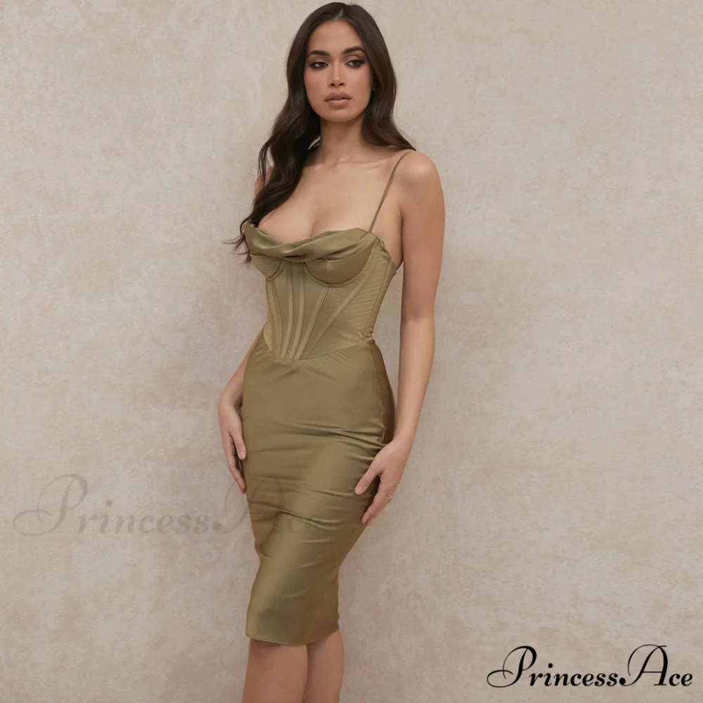 Cowl Neck Graceful Tank Top - Image 3