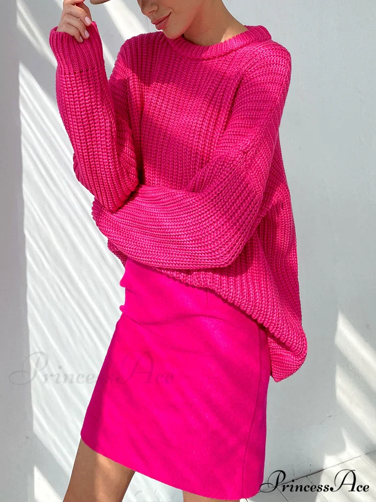 Knitted Solid Graceful Pocket Sweater Cardigan - Image 7