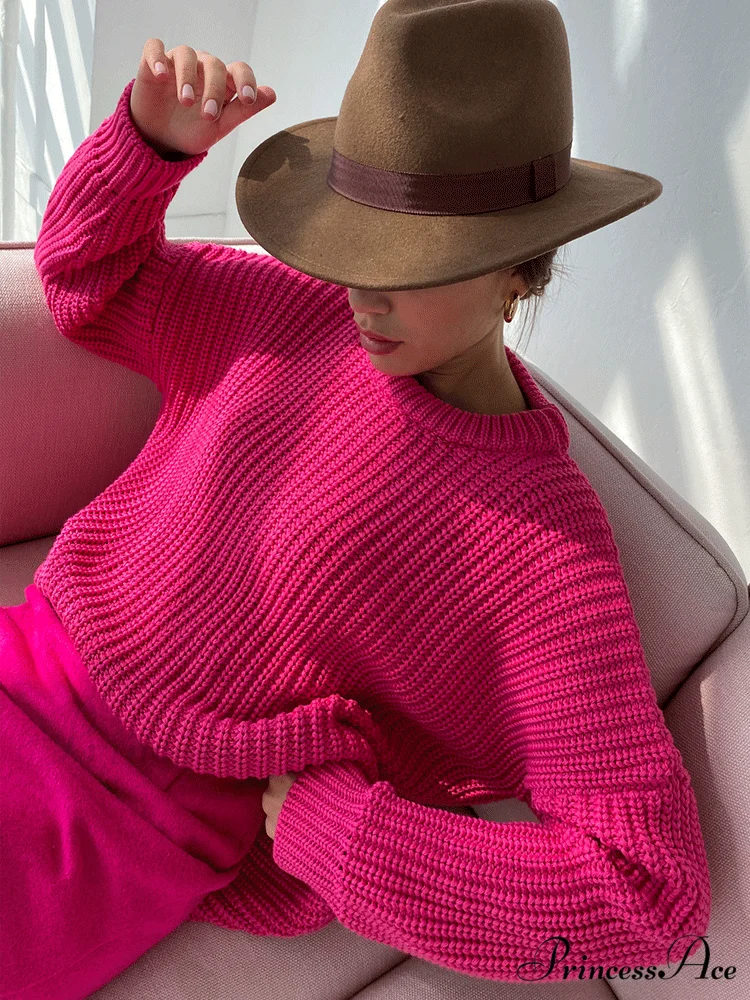 Knitted Solid Graceful Pocket Sweater Cardigan - Image 9