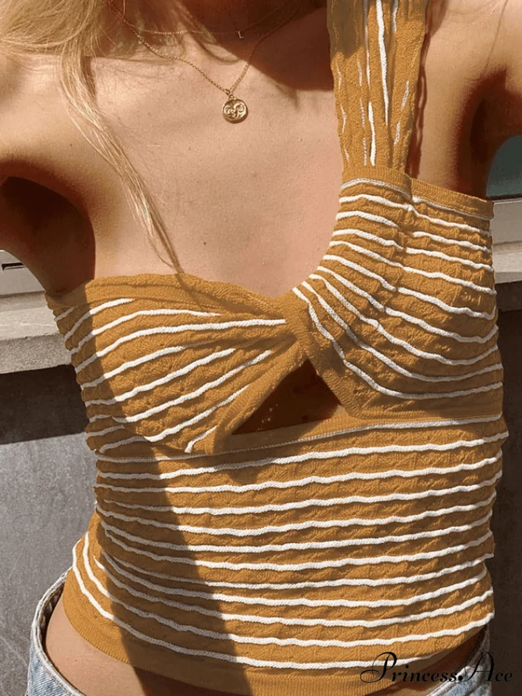 Knitted Stripe Long Trendy Sleeve Maxi Dress - Image 13