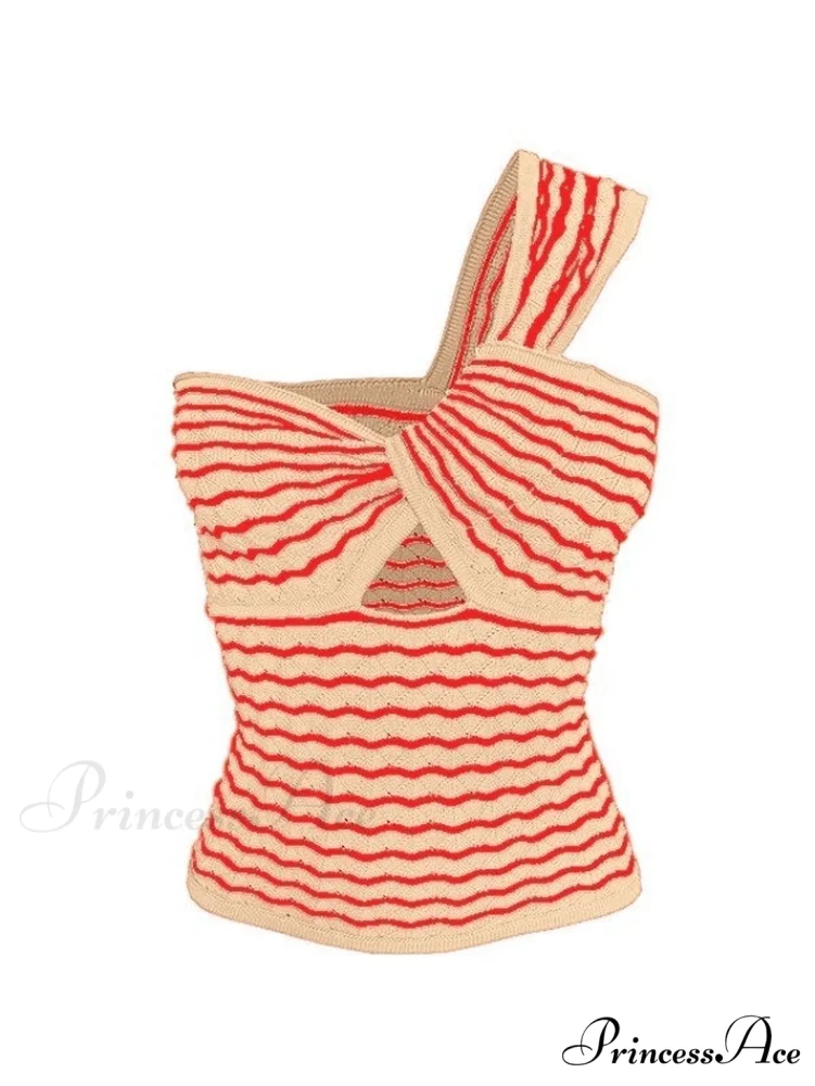 Knitted Stripe Long Trendy Sleeve Maxi Dress - Image 2