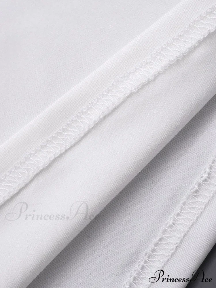 Lace Corset Graceful White Tops - Image 6
