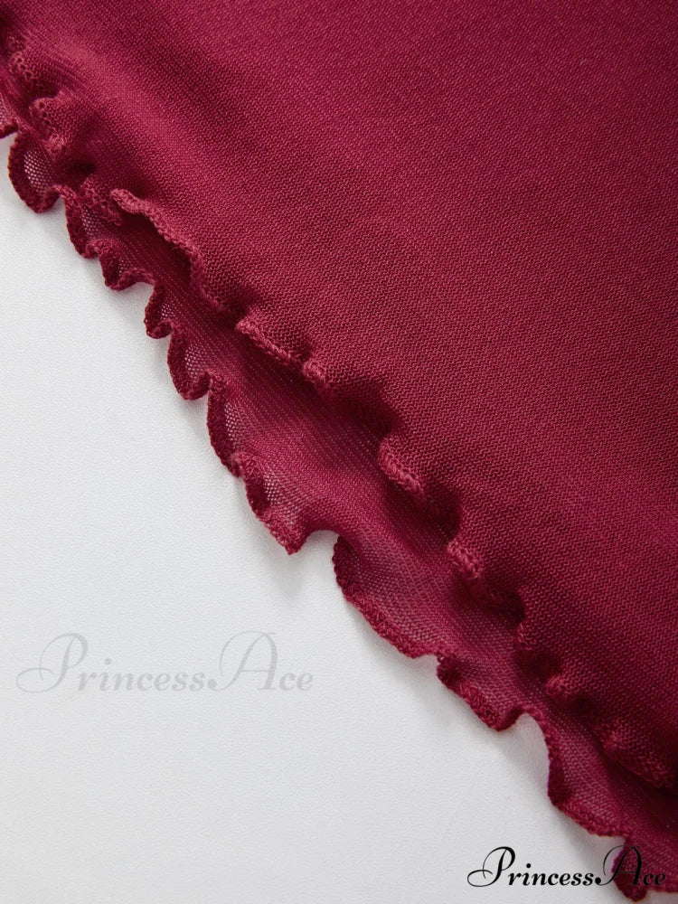 Lace Trim Graceful Strapless Corset Top - Image 11