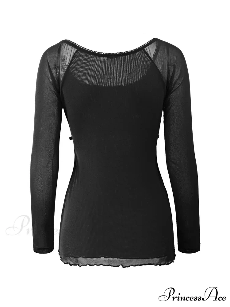 Lace Trim Graceful Strapless Corset Top - Image 5