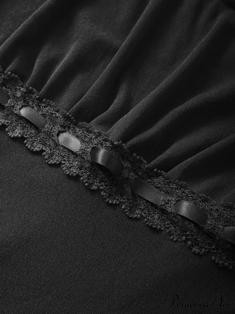Lace Trim Graceful Strapless Corset Top - Image 6