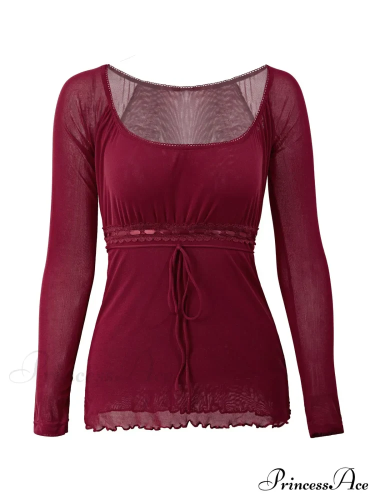 Lace Trim Graceful Strapless Corset Top - Image 8