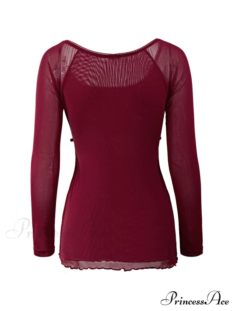 Lace Trim Graceful Strapless Corset Top - Image 9