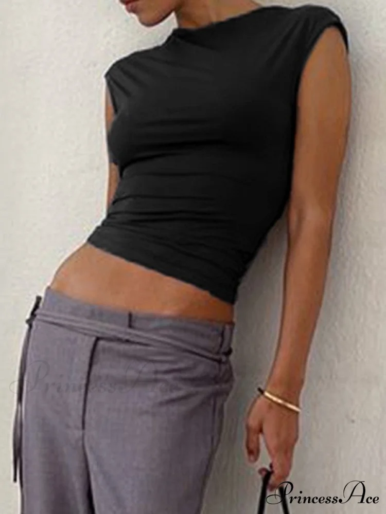 Lace Trim Graceful Y2K Cami Top - Image 2
