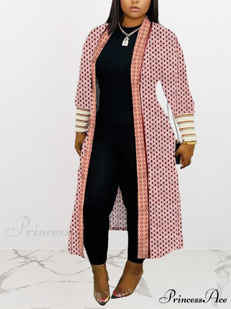 Leopard Print Graceful Bowknot Pleated Dress - Image 6