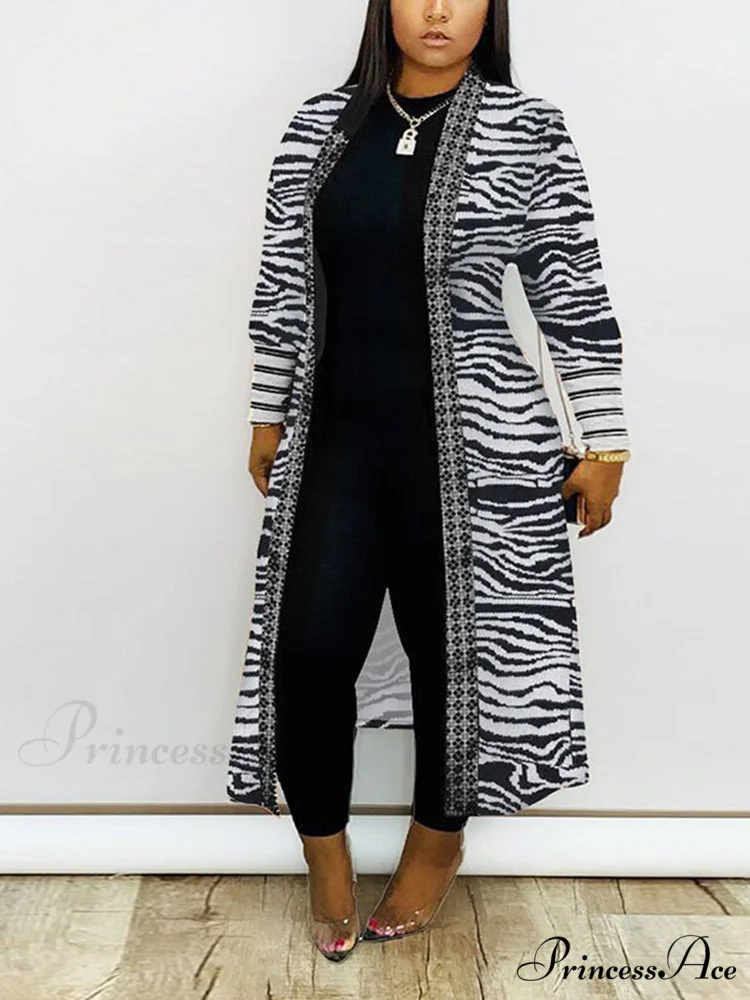 Leopard Print Graceful Bowknot Pleated Dress - Image 9