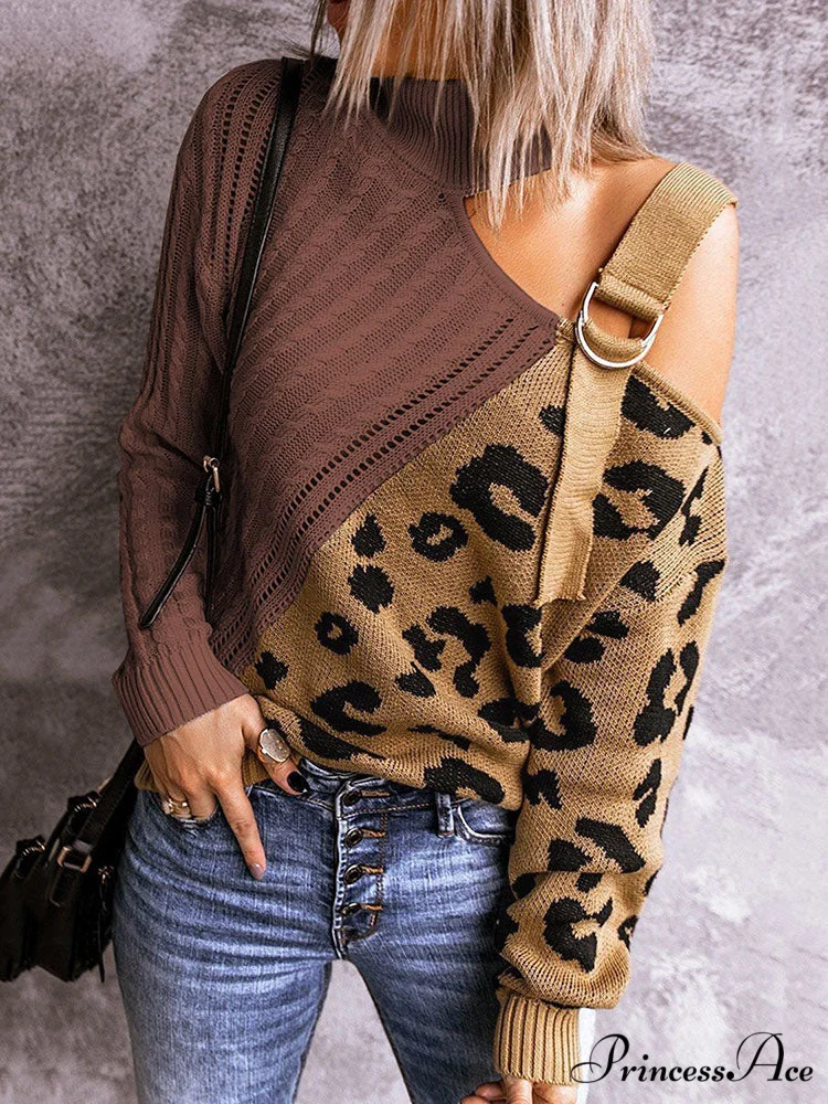 Leopard Print Graceful Crop Hoodie - Image 6