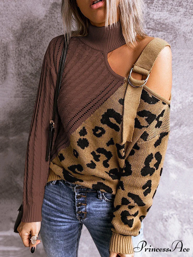 Leopard Print Graceful Crop Hoodie - Image 7
