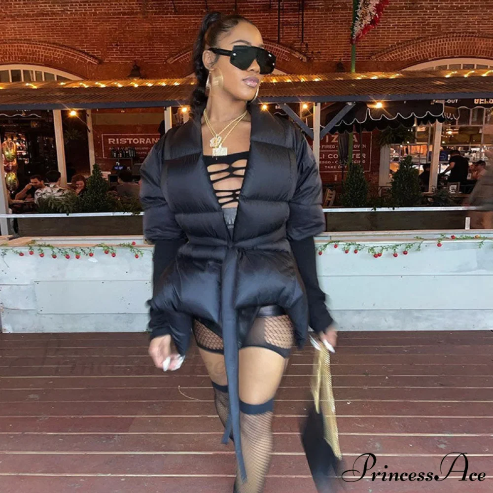 Deep V Neck Trendy Tassels Bodycon Mini Dress - Image 3