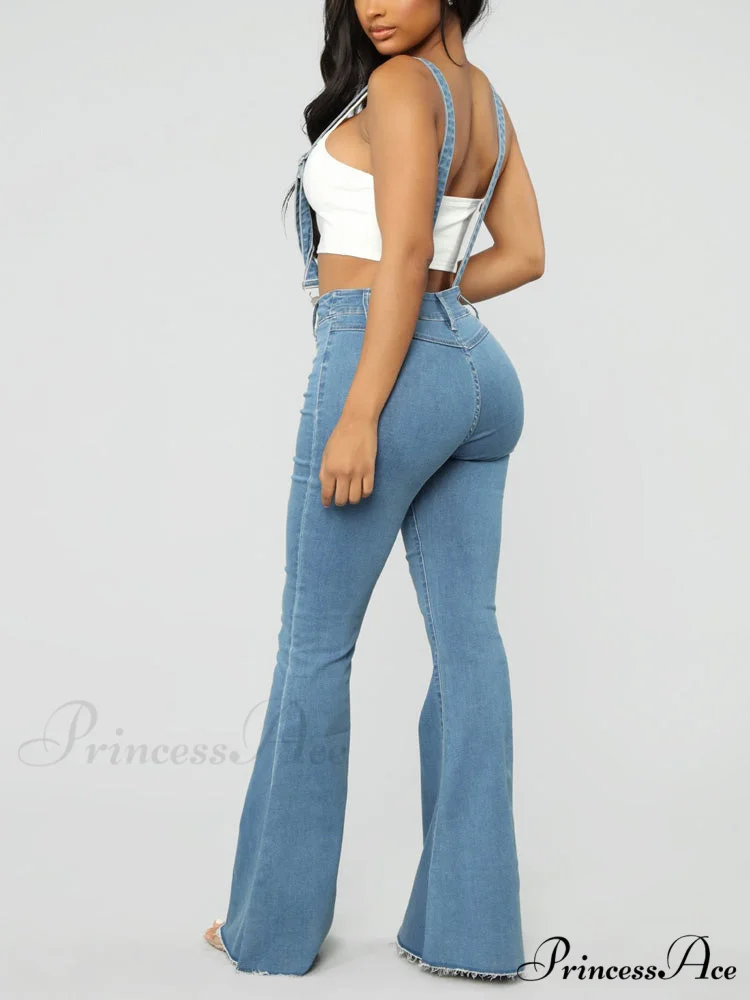 Denim Cutout Graceful Bodycon Mini Dress - Image 3