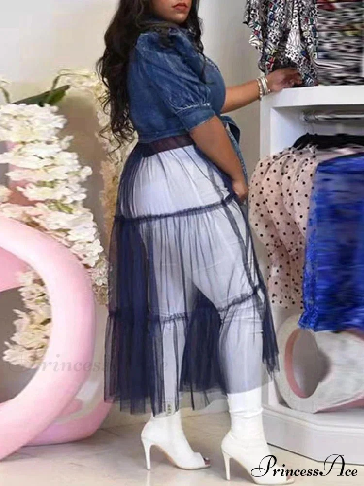 Denim Charming Tassel Shorts - Image 8