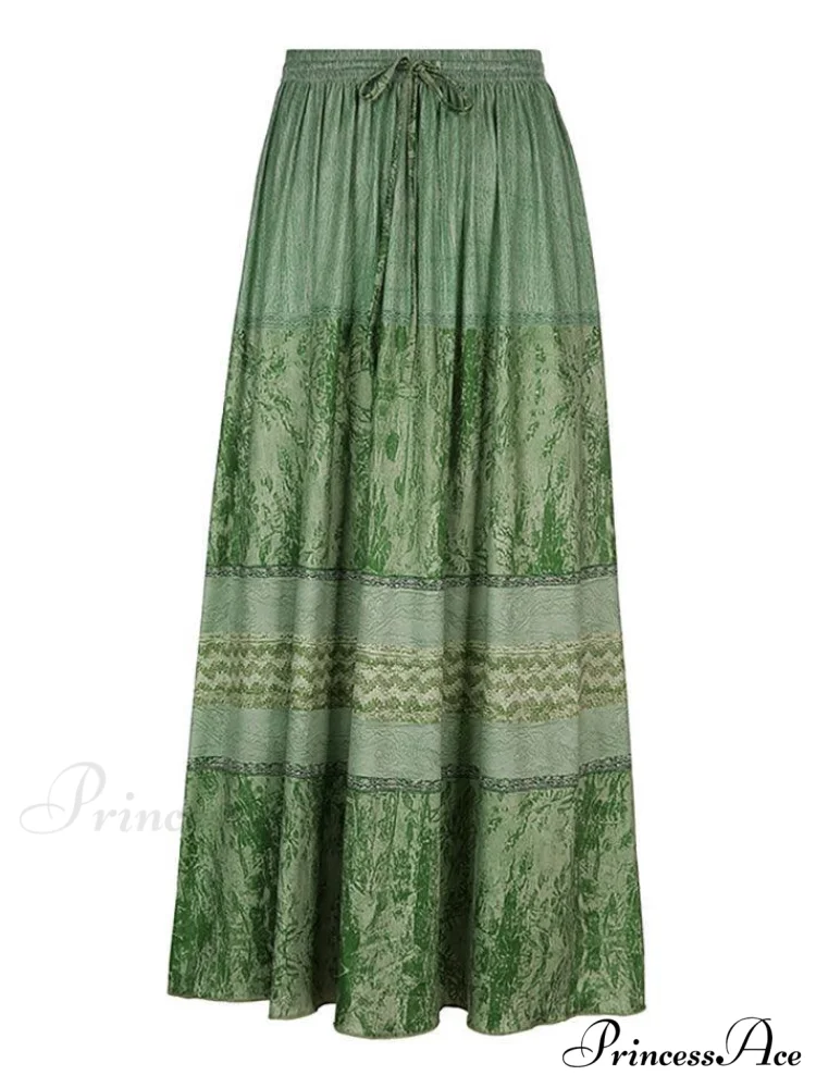 Fairy Tiered Graceful Maxi Skirt - Image 4