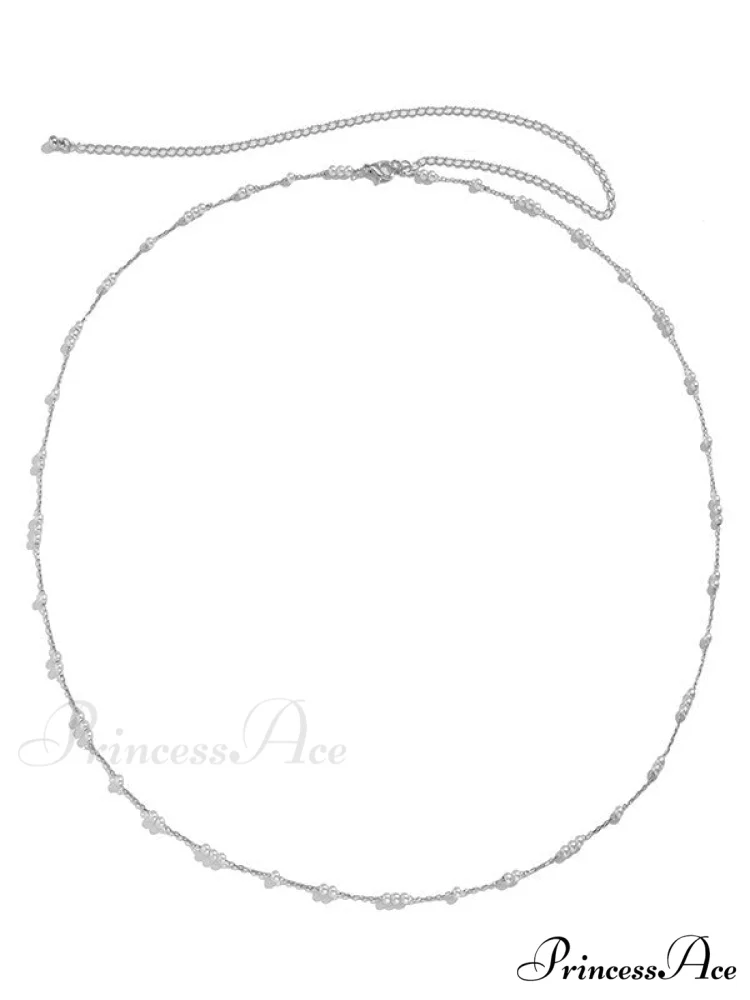 Faux Pearl Graceful Choker Necklace - Image 2