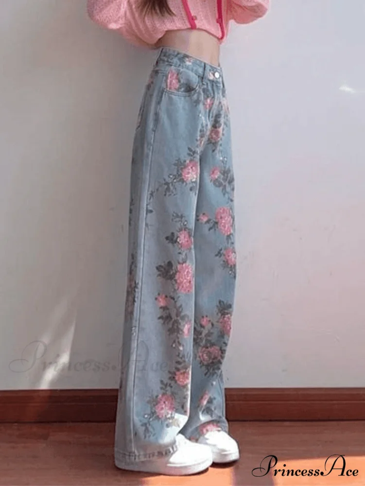 Floral Charming Flare Pants - Image 3
