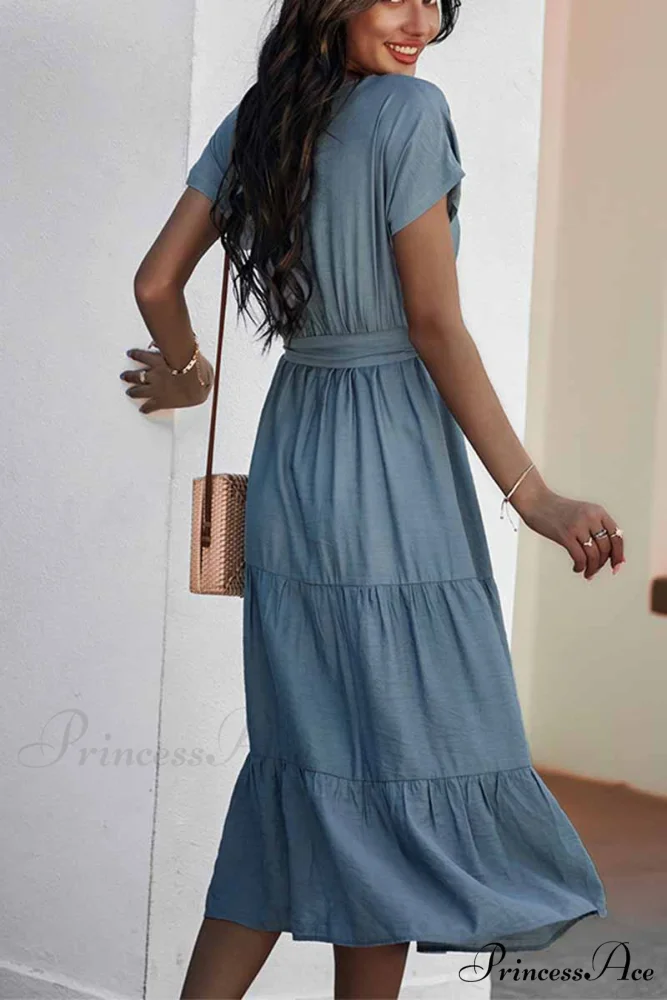 Florcoo White Print Trendy Long Sleeves Mini Dress - Image 12