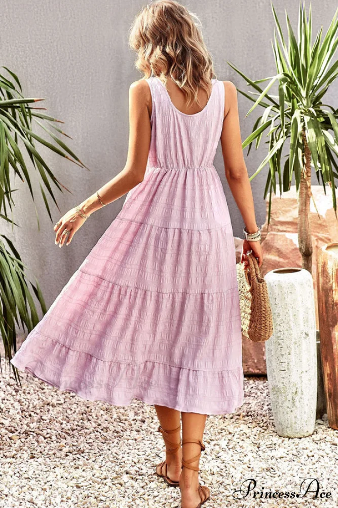 Fashion Floral Print V Modern Neck Button Mini Dress - Image 4