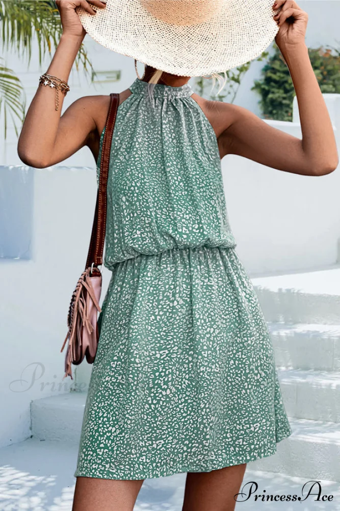 Fashion Ruffle V Trendy Neck Casual Dress - Image 2