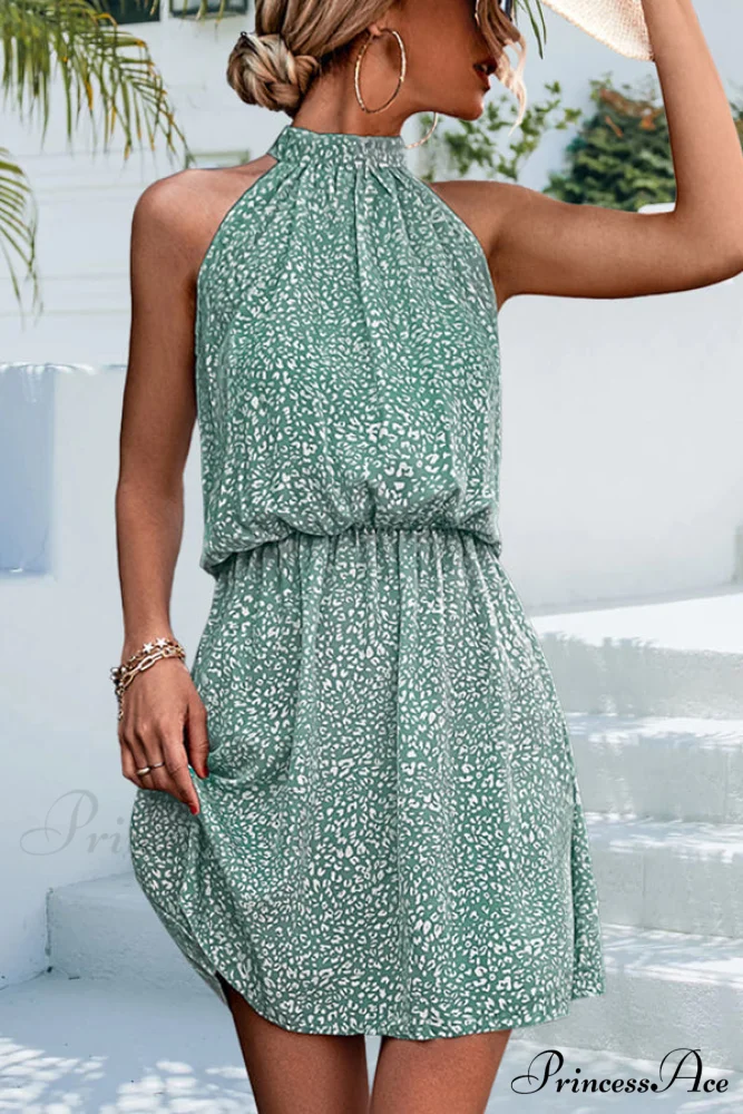 Fashion Ruffle V Trendy Neck Casual Dress - Image 4