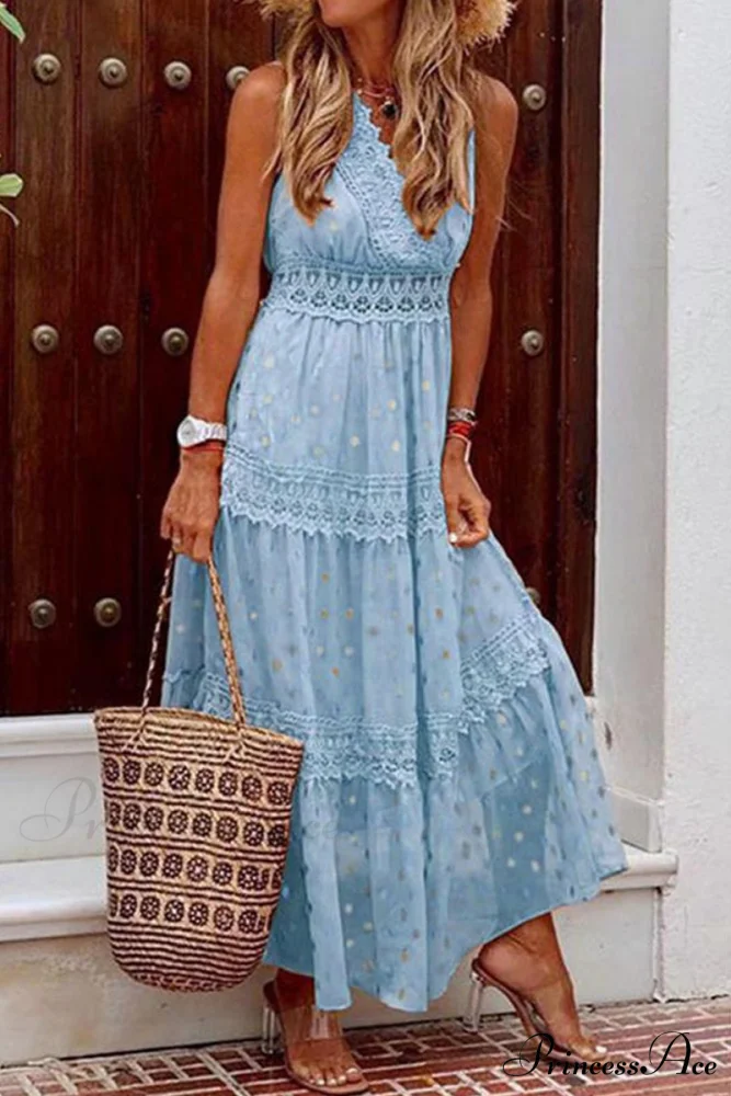 Bohemian Beach Graceful Maxi Dress - Image 6