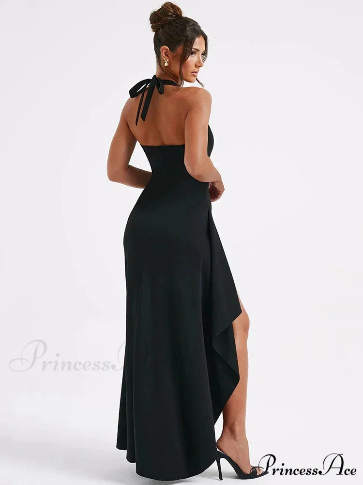 Crew Neck Graceful Vintage Ombre Dress - Image 3