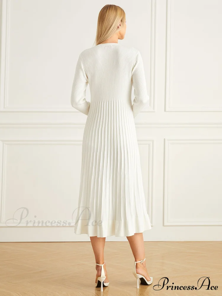 Elegant Off Shoulder Trendy Patchwork Floor Length Dress - Image 11