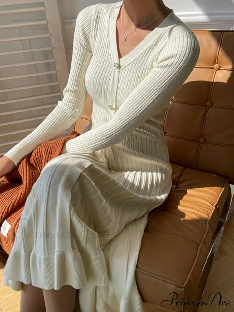 Elegant Off Shoulder Trendy Patchwork Floor Length Dress - Image 2