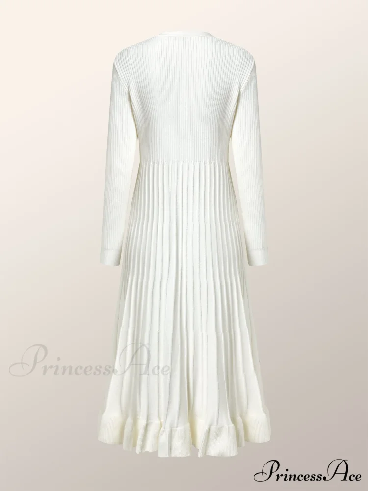 Elegant Off Shoulder Trendy Patchwork Floor Length Dress - Image 7