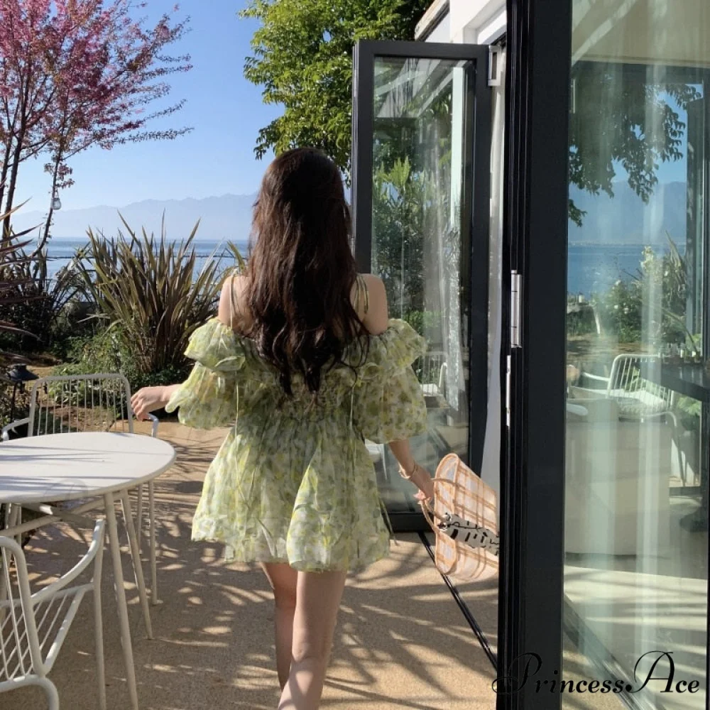 beach outfits floral Trendy fairy boho dresses - Image 3