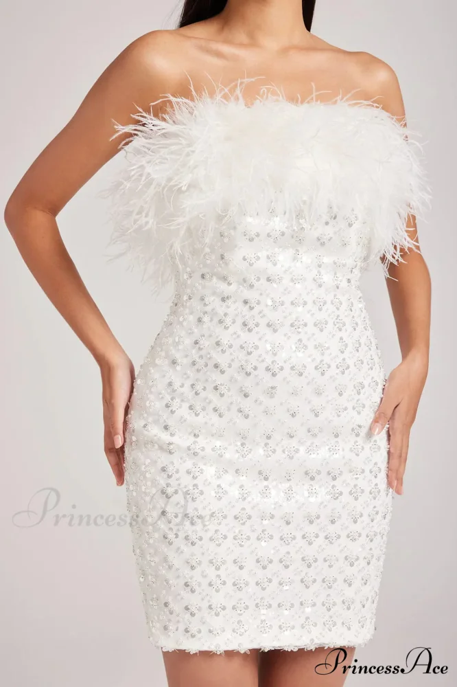 Harlow Elegant White Dress - Image 6