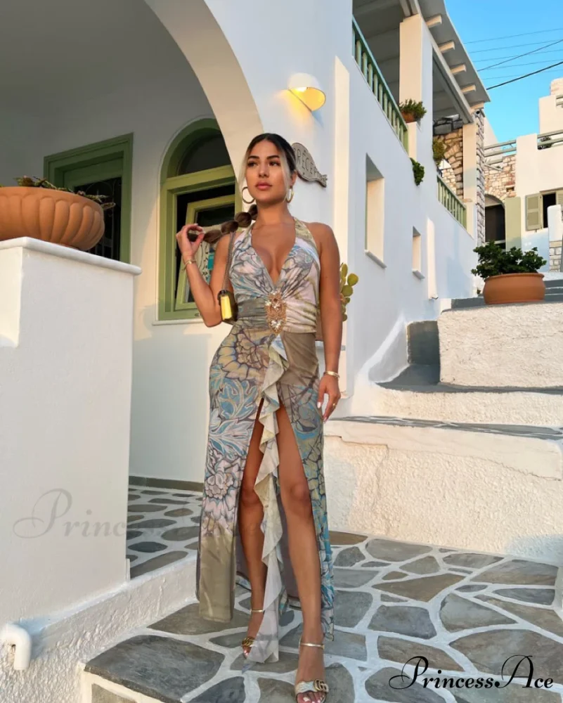 Jaded London Stylish Cindy Plunge Dress - Image 2