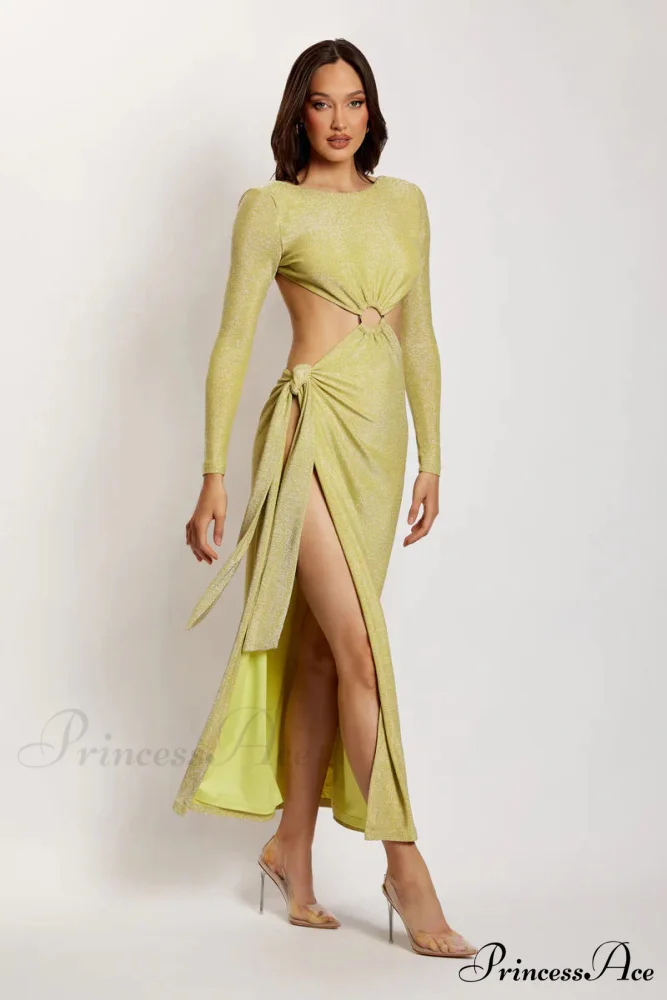 CHRISTINA BACKLESS Stylish MAXI WRAP - Image 3