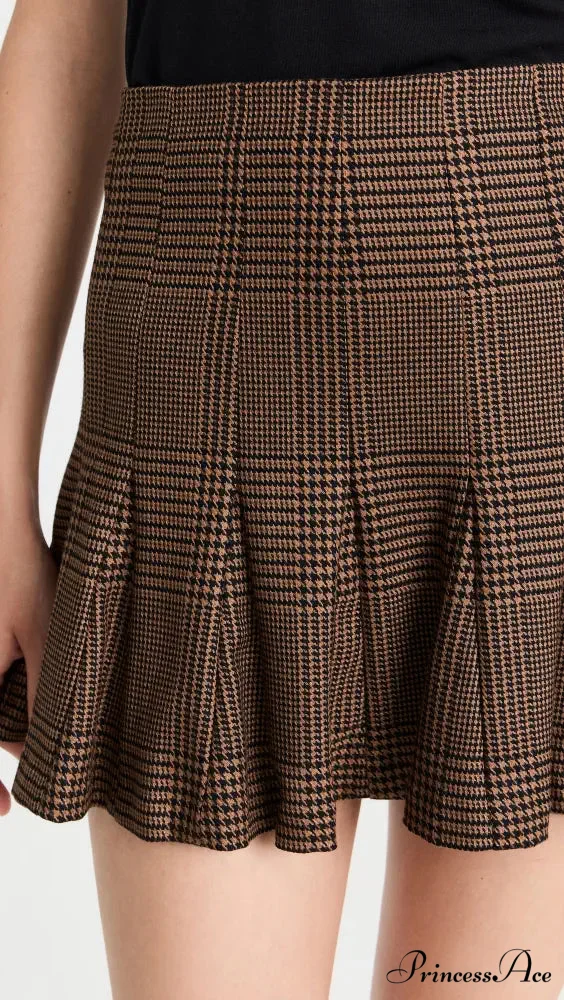 Alice + Olivia Plaid Graceful Blazer And Skirt Set - Image 6