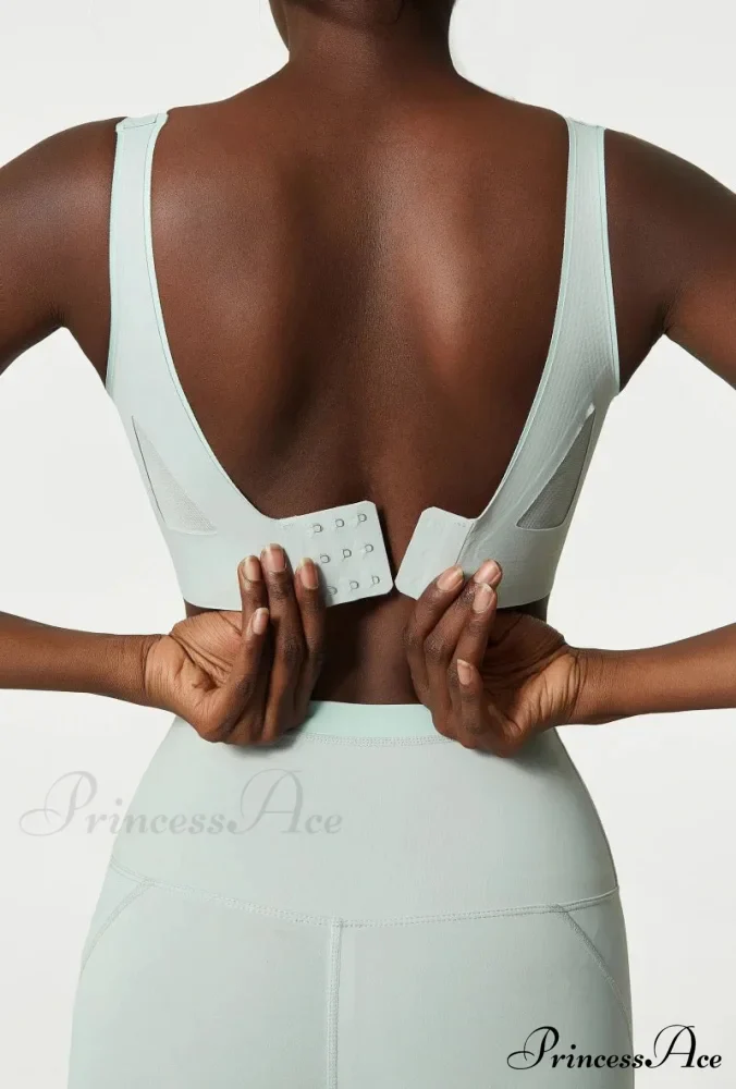 PEYTON SPORTS BRA AND Graceful LEGGINGS SET ICE GREY - Image 3