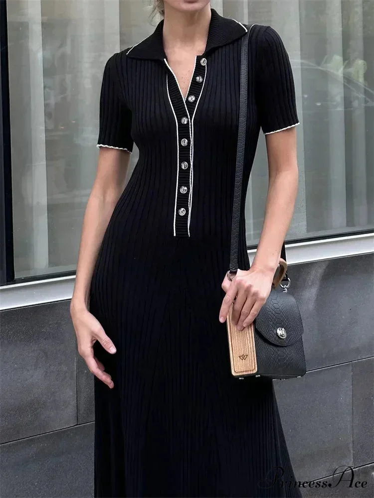 PENELOPE KNITTED Stylish MAXI DRESS - Image 10