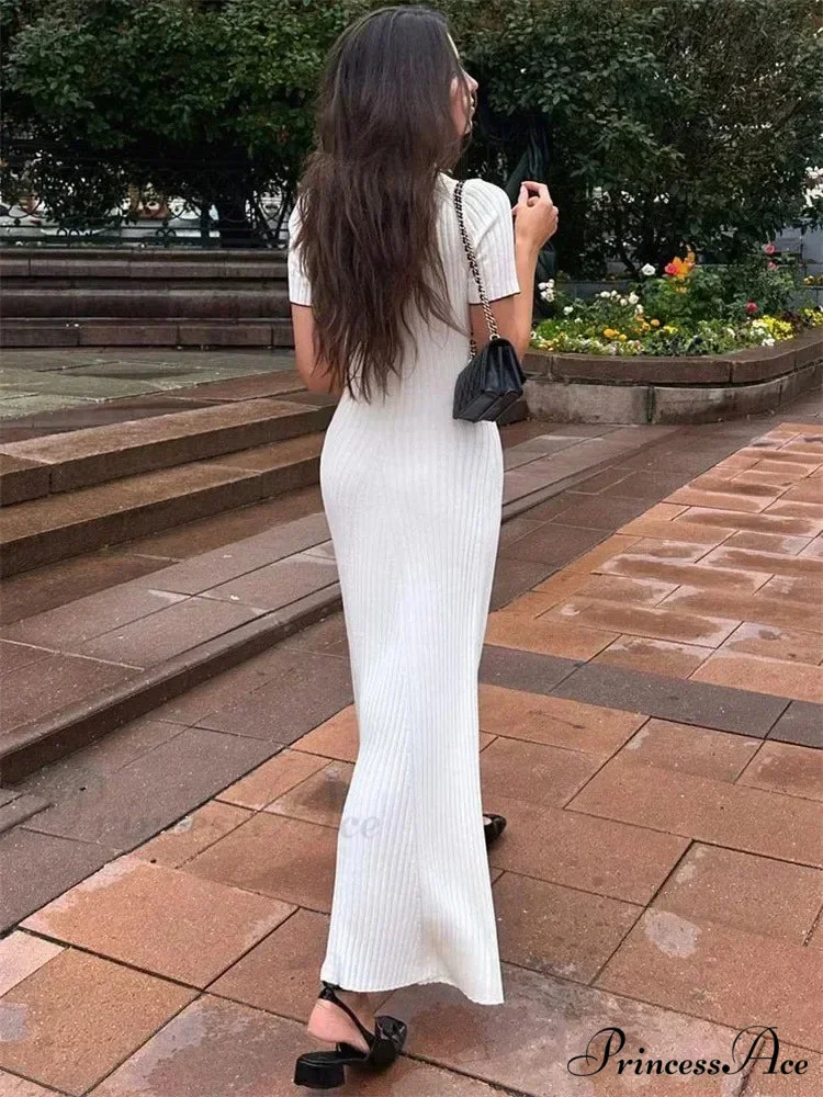 PENELOPE KNITTED Stylish MAXI DRESS - Image 4