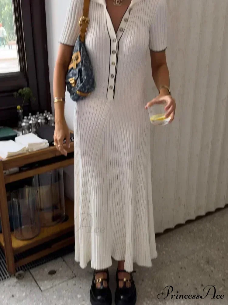 PENELOPE KNITTED Stylish MAXI DRESS - Image 5