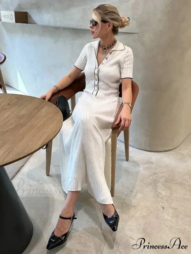 PENELOPE KNITTED Stylish MAXI DRESS - Image 6